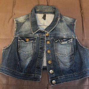 Highway Jeans Vest Size X-Large